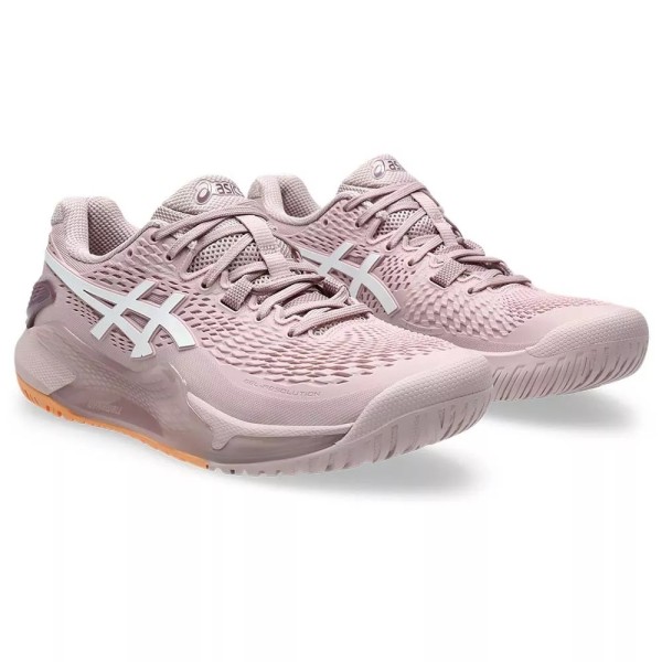 Asics Gel Resolution 9 Pink Women's Shoes | IPONTENNIS
