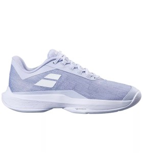 Tenis Babolat Jet Tere All Court Mulher Branco Azul Claro | IPONTENNIS