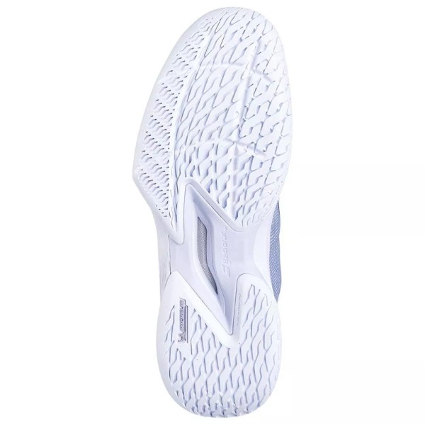 Tenis Babolat Jet Tere All Court Mulher Branco Azul Claro | IPONTENNIS