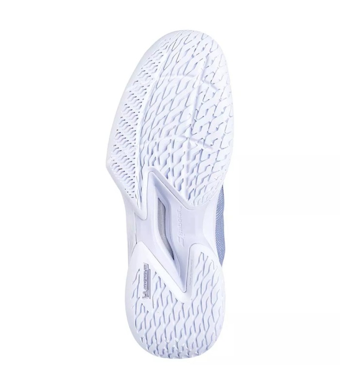 Tenis Babolat Jet Tere All Court Mulher Branco Azul Claro | IPONTENNIS