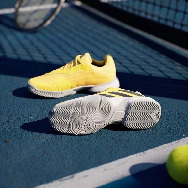 Adidas Barricade Junior Yellow Shoes | IPONTENNIS