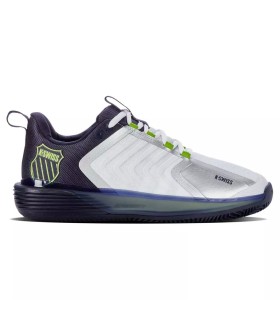 Zapatillas K-Swiss Ultrashot 3 HB Blanco / Azul Grisáceo 1