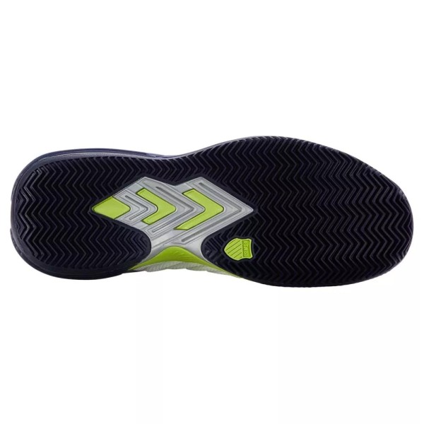 K-Swiss Ultrashot 3 HB White Blue Gray Shoes | IPONTENNIS