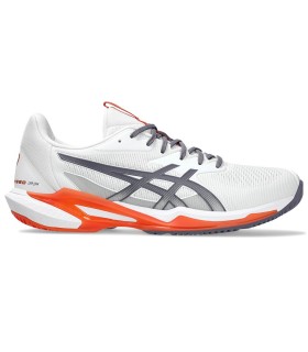 Zapatillas Asics Gel Solution Speed FF 3 Blanco / Malva / Naranja 1
