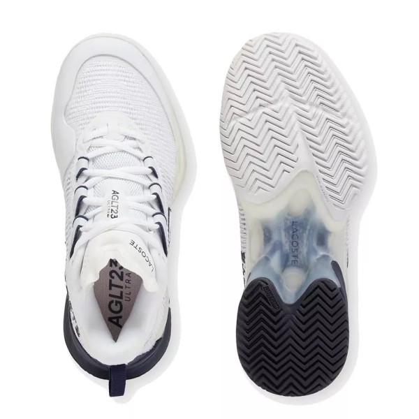 Zapatillas Lacoste AG-LT23 Ultra Mujer Blancas / Azul Marino 4
