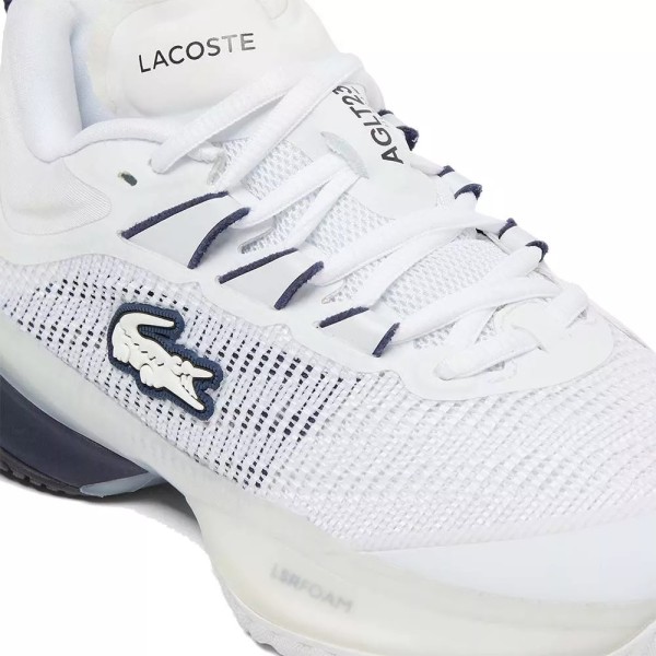 Zapatillas Lacoste AG-LT23 Ultra Mujer Blancas / Azul Marino 5