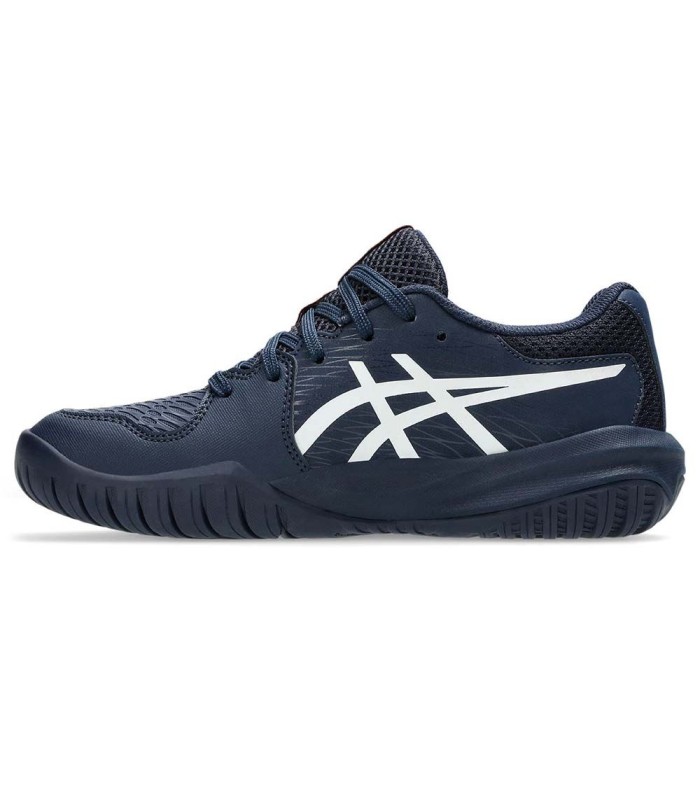 Tenis Asics Gel Resolution X GS Júnior Azul Marinho | IPONTENNIS