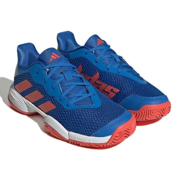 Adidas Barricade Junior Blue Red Shoes | IPONTENNIS