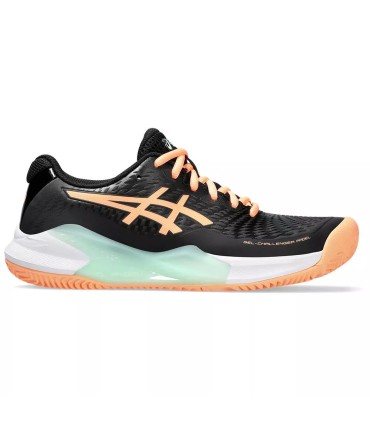 Tenis Asics Gel Challenger 14 Padel Mulher Preto Coral | IPONTENNIS