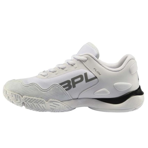 Tenis Bullpadel Flow Hybrid Fly 23I Mulher Branco Preto | IPONTENNIS