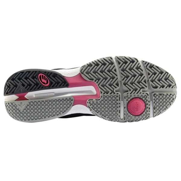 Zapatillas Bullpadel Flow Hybrid Fly 23I Mujer Negro / Fucsia 3