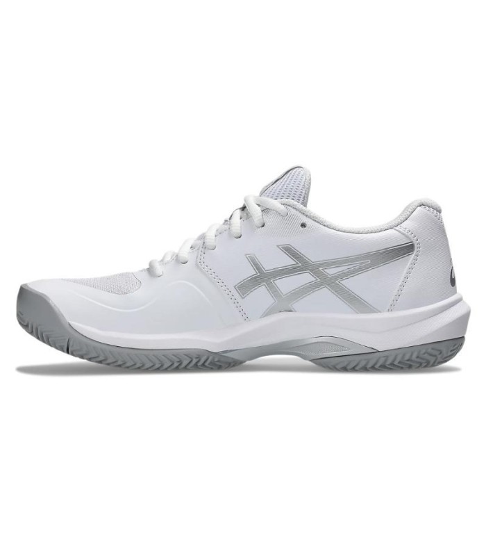 Tenis Asics Game FF Clay Branco Prata Mulher | IPONTENNIS