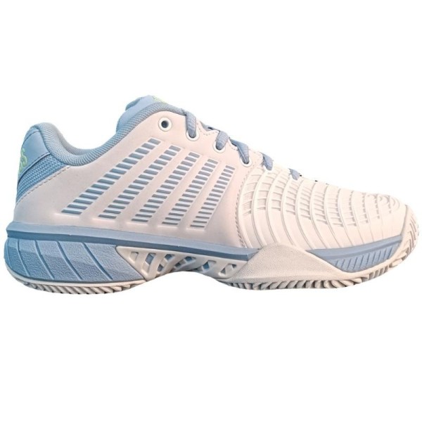 Zapatillas Kswiss Express Light 3 HB Clay Blanco Azul Verde Mujer Oferta + Barato 1