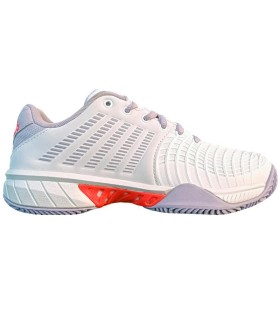 Zapatillas Kswiss Express Light 3 HB Clay Blanco Lila Mujer Oferta + Barato 1