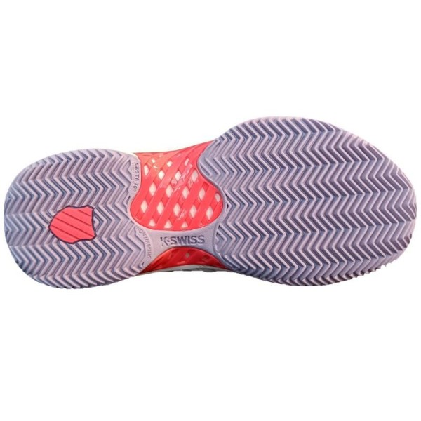 Zapatillas Kswiss Express Light 3 HB Clay Blanco Lila Mujer Oferta + Barato 2