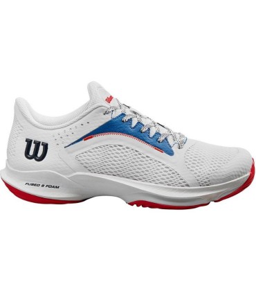 Zapatillas Wilson Hurakn 2.0 Blanco Azul Rojo Mujer Oferta + Barato 1