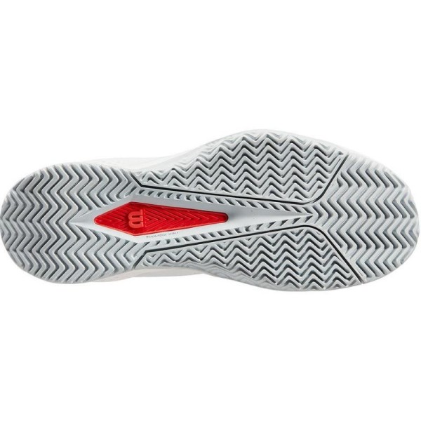 Zapatillas Wilson Rush Pro Lite Blanco Azul Perla Rojo Mujer Oferta + Barato 2