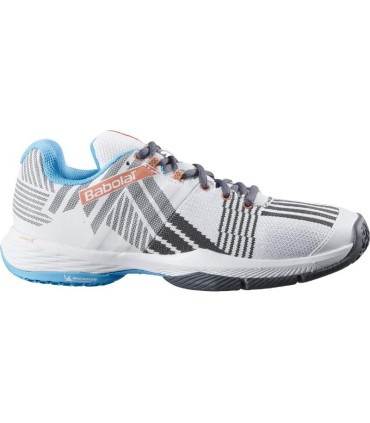 Tenis Babolat Sensa Branco Turquesa Mulher | IPONTENNIS