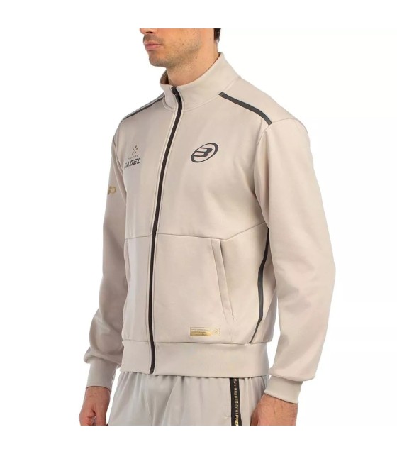 Beige Bullpadel Premier Padel Brume Jacke | Ipontennis