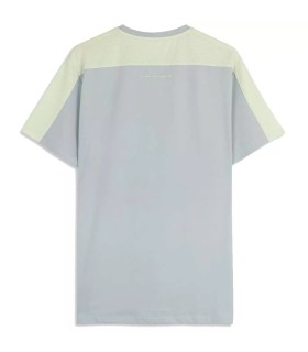 Camiseta Nox Pro Cinza Claro Verde | Ipontennis