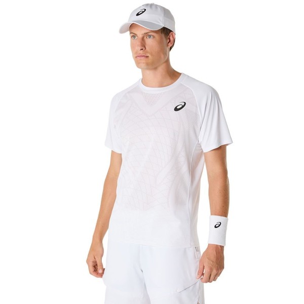Camiseta Asics Match Blanca 5
