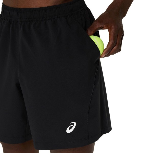 Pantalón Corto Asics Court 18cm Negro 4