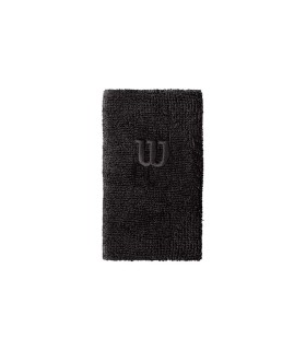 Wilson Extra-Large Black Wristbands x2 | IPONTENNIS