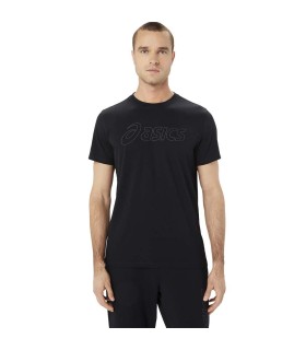 Black Asics Logo SS T-shirt | IPONTENNIS