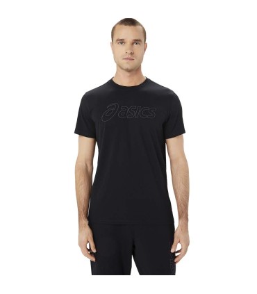 Black Asics Logo SS T-shirt | IPONTENNIS