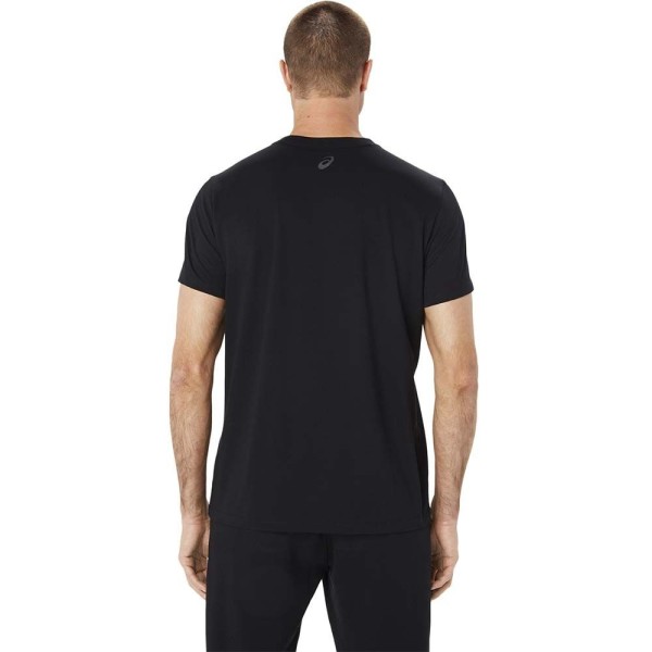Camiseta Negra Asics Logo SS 2
