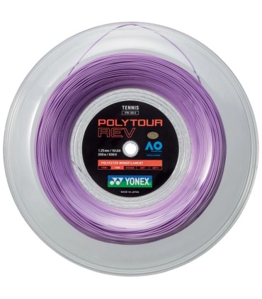 Bobina de 200m Yonex Poly Tour Rev Roxo | IPONTENNIS
