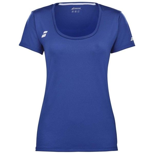 Camiseta Mujer Babolat Play Cap Blanca 1