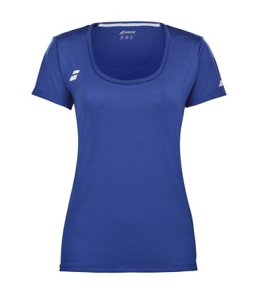 Camiseta Mujer Babolat Play Cap Blanca 1