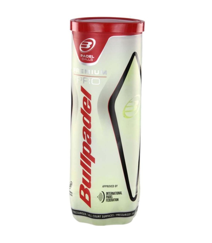 Bote de 3 pelotas Bullpadel Premium Pro 2