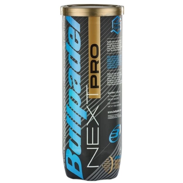 Bote de 3 pelotas Bullpadel Next Pro 1