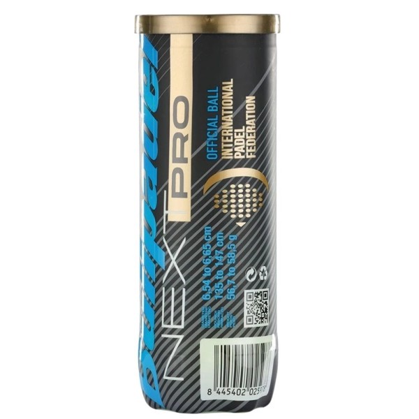 Bote de 3 pelotas Bullpadel Next Pro 2