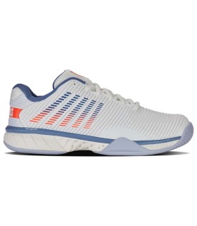 Chaussures K-Swiss Hypercourt Express 2 Blanc Bleu | IPONTENNIS