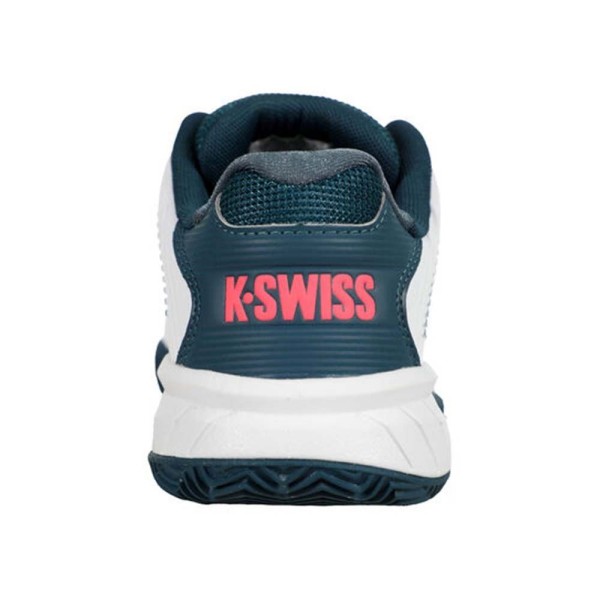 Zapatillas K-Swiss Hypercourt Express 2 Junior Blancas / Azul Marino 5