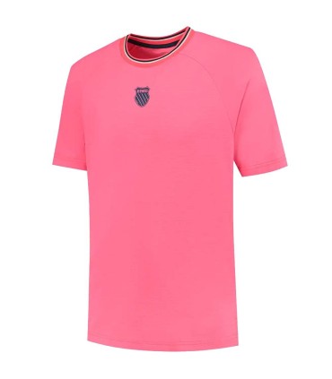 Camiseta Melange Rosa K-Swiss Hypercourt 1