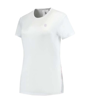 Maglietta Bianca da Donna K-Swiss Hypercourt Advantage 4 | IPONTENNIS