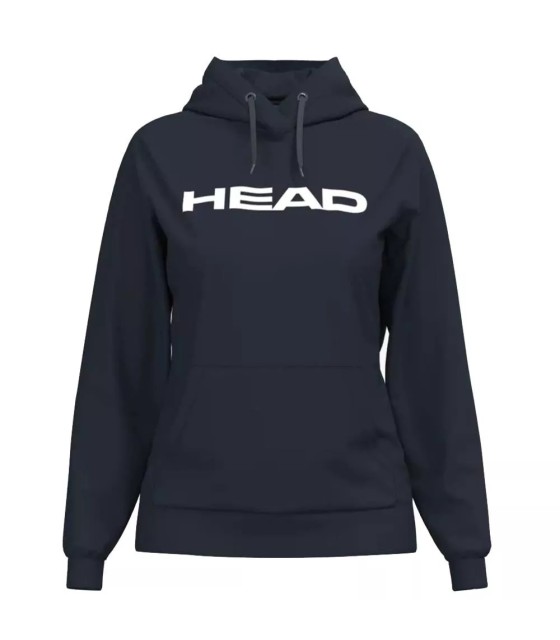 Sudadera con Capucha para Mujer Head Club Original Azul Marino 1