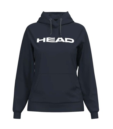 Sudadera con Capucha para Mujer Head Club Original Azul Marino 1