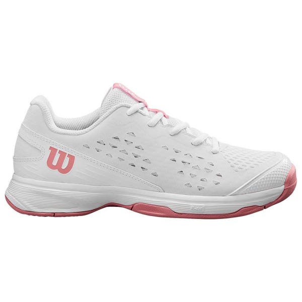 Wilson Rush Pro L Junior White Pink Shoes | IPONTENNIS