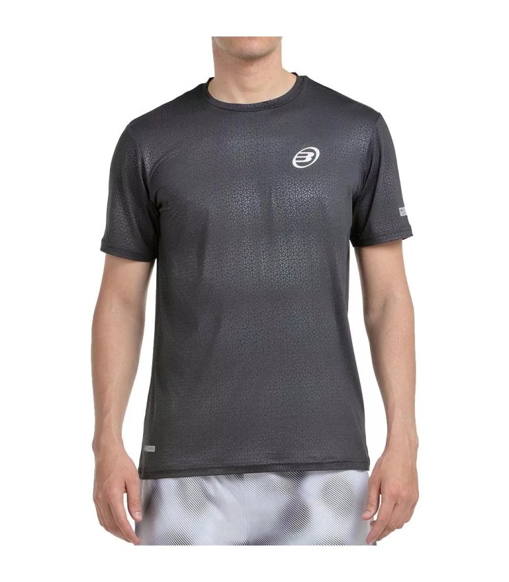 T-shirt Noire Bullpadel Mofero | Ipontennis