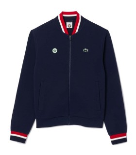 Chaqueta Azul Marino Lacoste Roland Garros con Cremallera 1