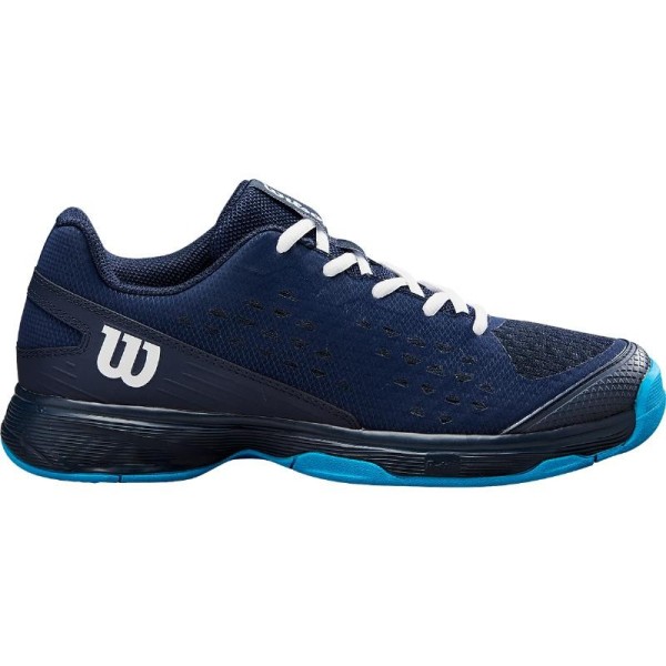 Wilson Rush Pro L Navy Blue White Junior Tennis Shoes  | Ipontennis