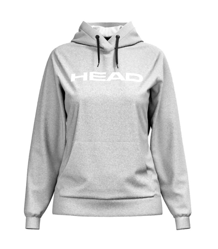 Women's Head Club Original Hoodie in Heather Gray | IPONTENNIS