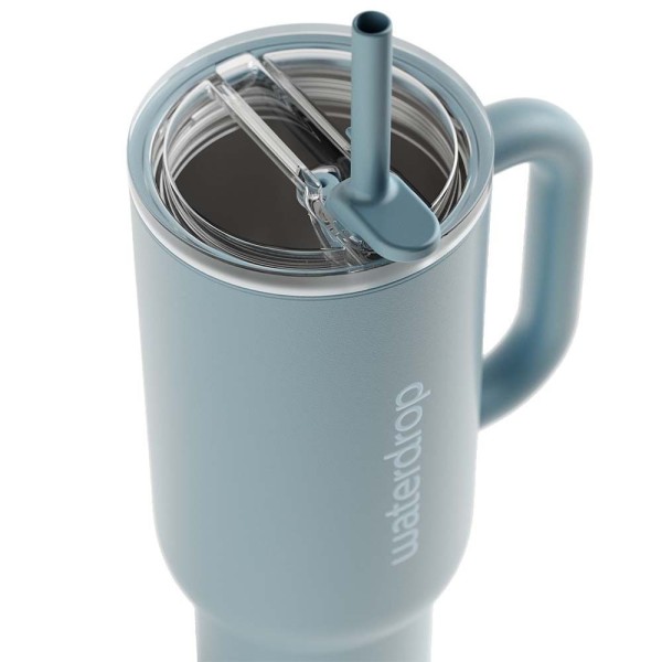 Waterdrop Explorer Blue Thermal Bottle