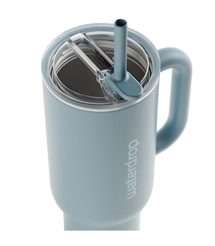 Waterdrop Explorer Blue Thermal Bottle