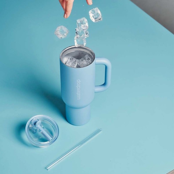 Bottiglia Termica Waterdrop Explorer Blu